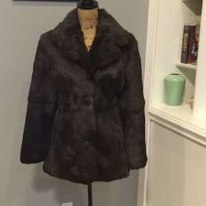 Fur Couture Beverly Hills French Rabbit Fur Coat